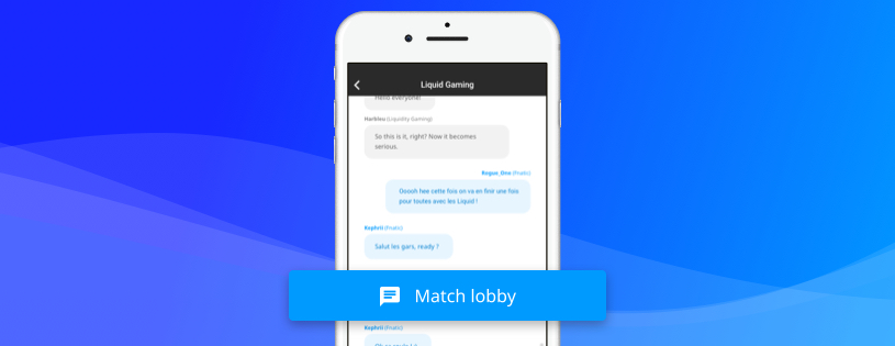 The Match Lobby is now available on the Mobile App!
