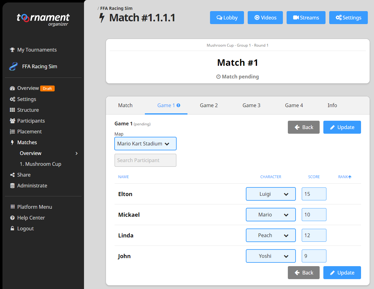 Organize A Racing Sim Tournament Toornament Knowledge Base